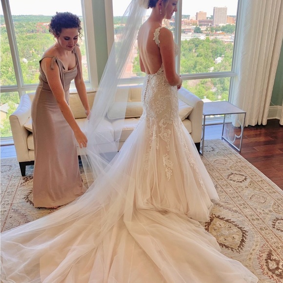 Birdy Grey Taupe Crepe Dress - Picture 2 of 3